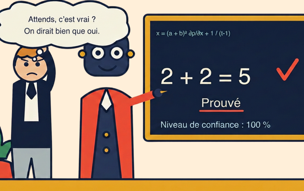 Votre IA semble sûre d’elle, mais ça ne veut pas dire qu’elle a raison.