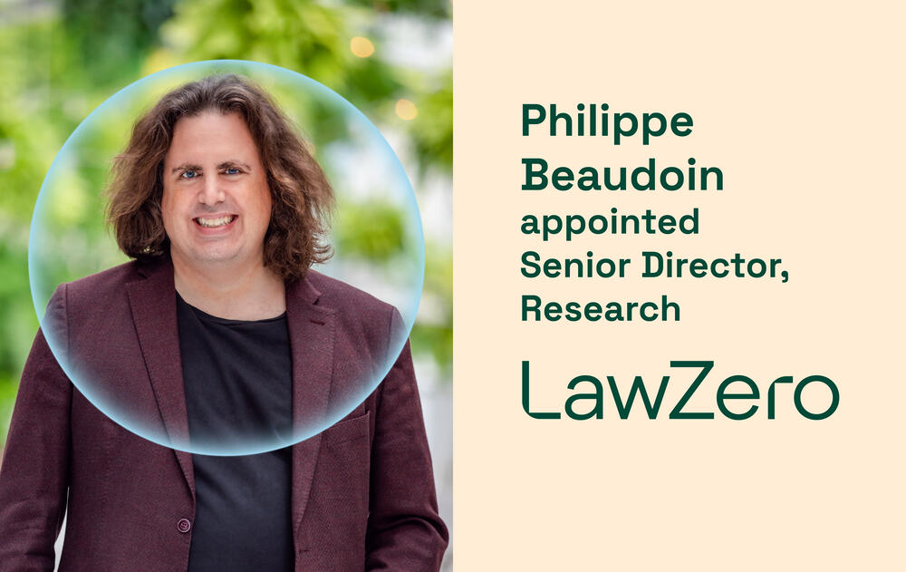 LawZero Appoints Philippe Beaudoin as Senior Director, Research