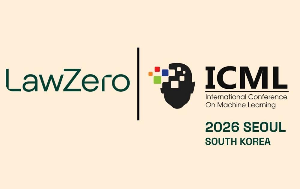 LawZero and ICML logos