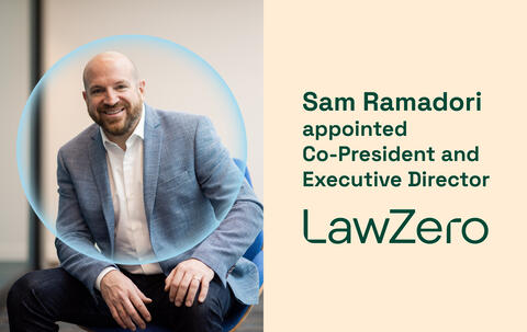 Sam Ramadori appointed Co-President and Executive Director of LawZero
